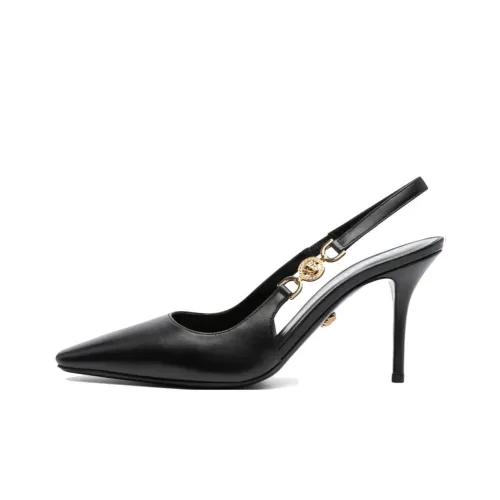 VERSACE Медуза Высокие каблуки Черные Женские