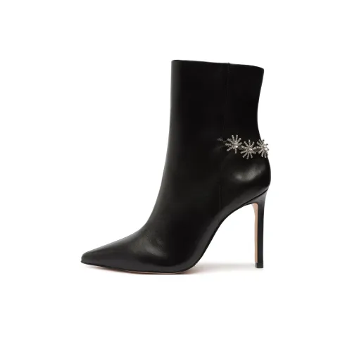 Schutz Clementine Booties 10 см Женские Черные