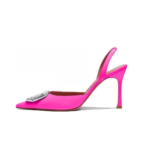 AMINA MUADDI Узкий каблук Высокие каблуки 9 см Женские Лотосово-розовый