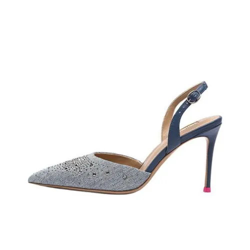 NICOLI Noya Узкий каблук Высокие каблуки 9 см Женские Синий