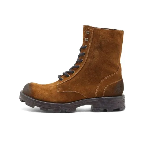 DIESEL D Hammer Crew Martin Boot Мужской Коричневый
