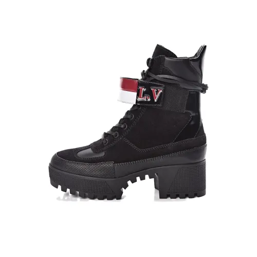 LOUIS VUITTON Laureate Ботильоны 5 см Женские Черные