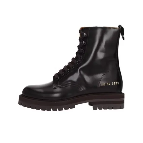 COMMON PROJECTS Ботильоны Женские Темно-Коричневый