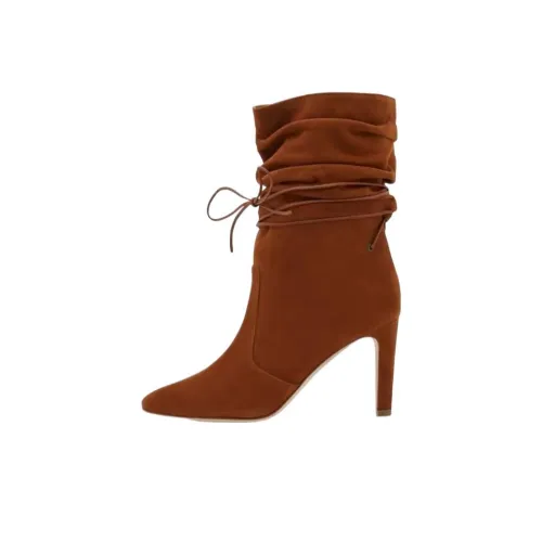 MANOLO BLAHNIK Cavashipla Ботильоны Женские Коричневый