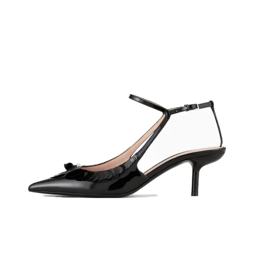 EMPORIO ARMANI Высокие каблуки Черные Женские