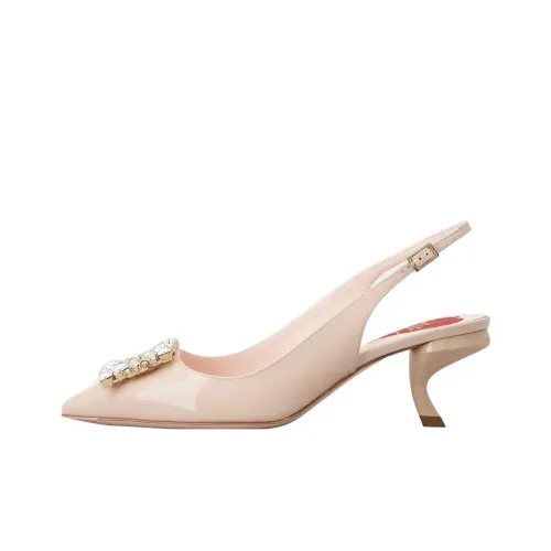 Roger Vivier Высокие каблуки Розовый Женские