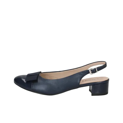 CAPRICE INGRID Грубый каблук Высокие каблуки 3,5 см Женские Морской синий