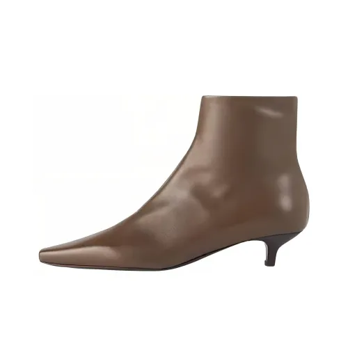 TOTEME Ботильоны 4CM Женские Коричневый