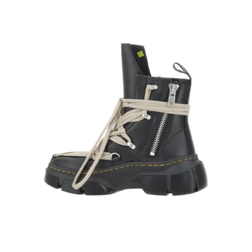 RICK OWENS Мужские ботинки Martin, черные