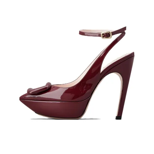 Roger Vivier Высокие каблуки Красный Женские