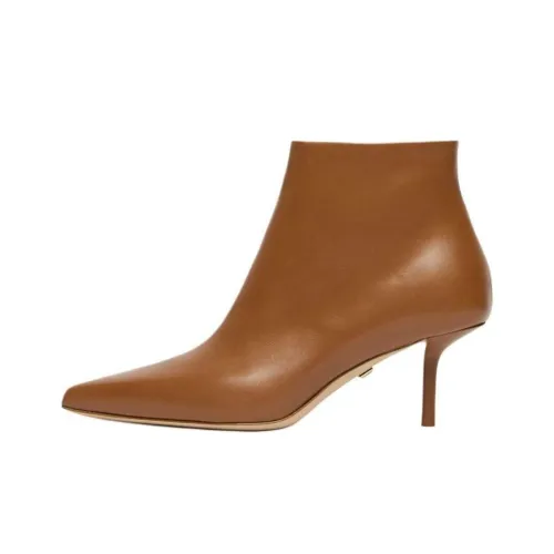 MaxMara Ботильоны 6,5 см Женские Коричневые