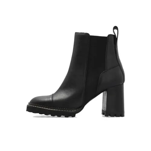 See By Chloe Короткий Челси Женские Черный