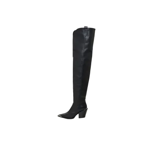 Dorothee Schumacher Over The Knee Boots 6 см Женские Черные