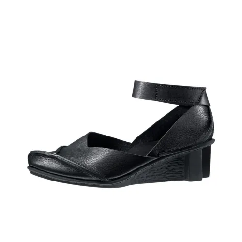 Trippen Glance Клин-каблук Высокие каблуки Женские Черный