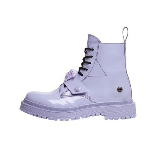 VERSACE La Medusa Ботильоны Женские Фиолетовые