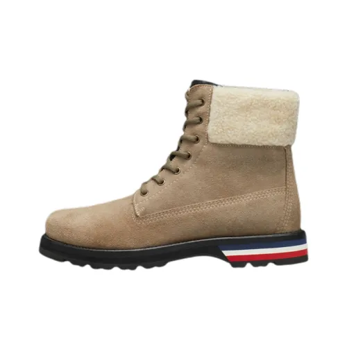 Moncler Vancouver Короткий Мартин Ботин Мужской Светлый Умбра