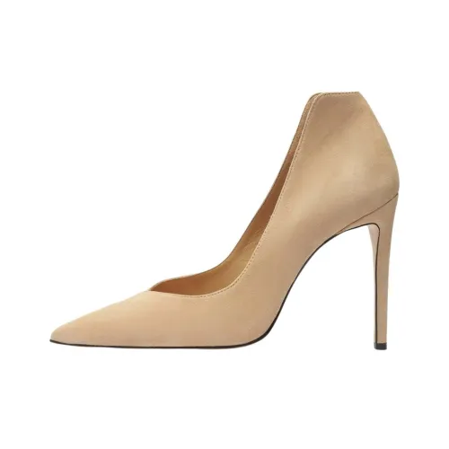 Schutz Arlette Узкий каблук Высокие каблуки 10,5 см Женские Бежевый