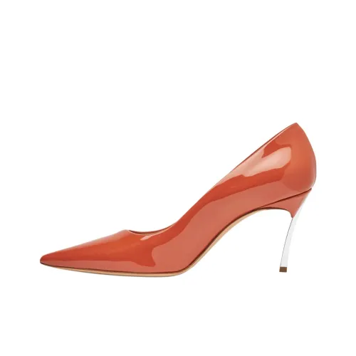 Casadei Высокие каблуки Апельсин Женские
