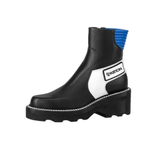 LOUIS VUITTON Beaubourg Ботильоны Женские Черный Синий