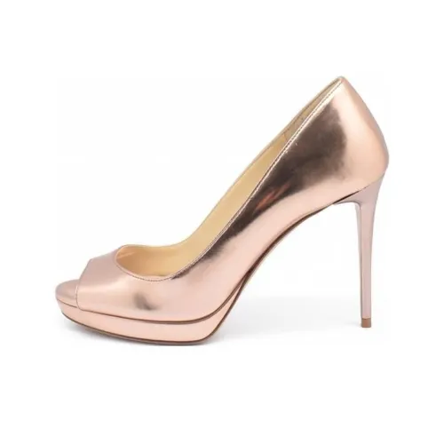 Jimmy Choo Низкий каблук Повседневная обувь Женская Розовая