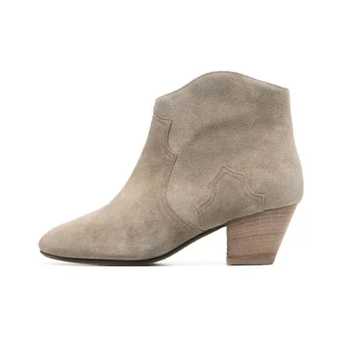 ISABEL MARANT Модные ботильоны женские светлый умбра