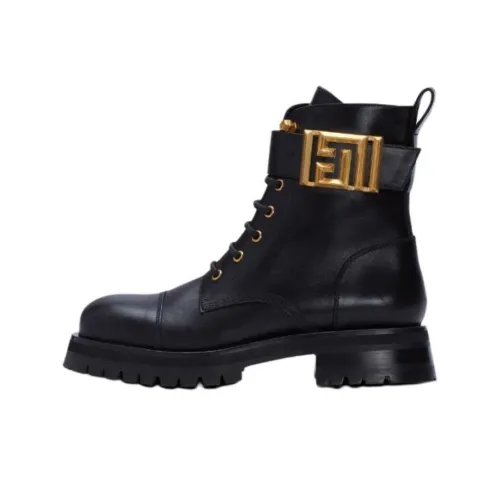 BALMAIN Charlie Martin Boot 4CM Женские Черный
