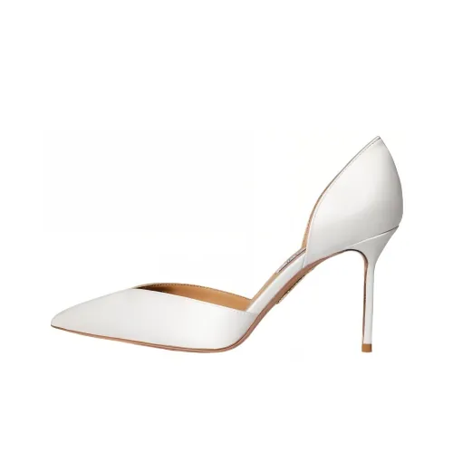 AQUAZZURA Uptown Высокие каблуки Белый Женские