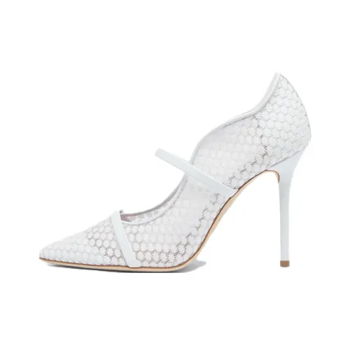 Malone Souliers Maureen Низкий каблук Высокие каблуки 10 см Женские Белые