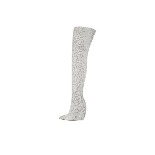 Giuseppe Zanotti GZ Over The Knee Boots 10,5cm Женские Серый