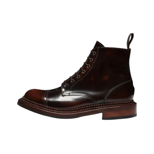 GRENSON Desmond Короткий Мартин Ботин Мужской Темно-Коричневый
