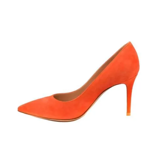 GIANVITO ROSSI Высокие каблуки Апельсин Женские