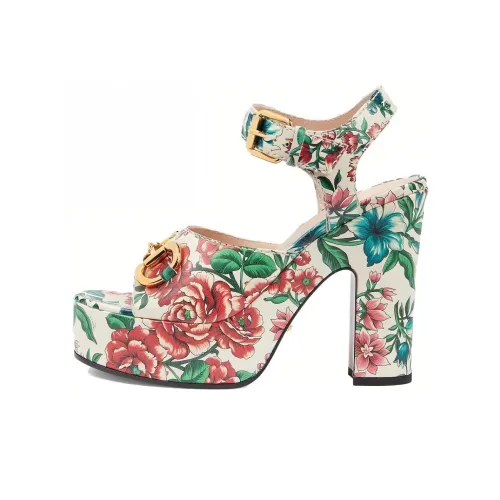 GUCCI Высокие каблуки Многоцветные Женские