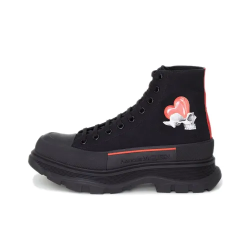 Alexander McQueen Tread Slick ботинки Martin's Мужской