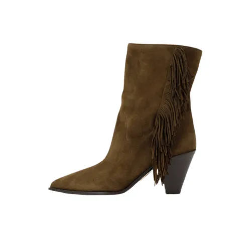 AQUAZZURA Ботильоны Женские Коричневый