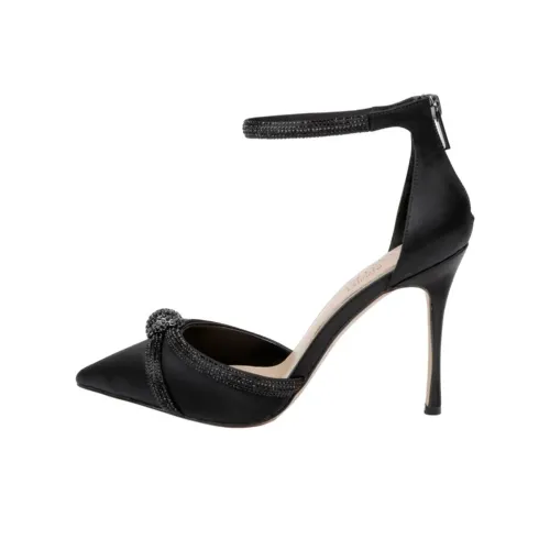 Badgley Mischka Geena Glamour Низкий каблук Высокий каблук 9,5 см Женский Черный