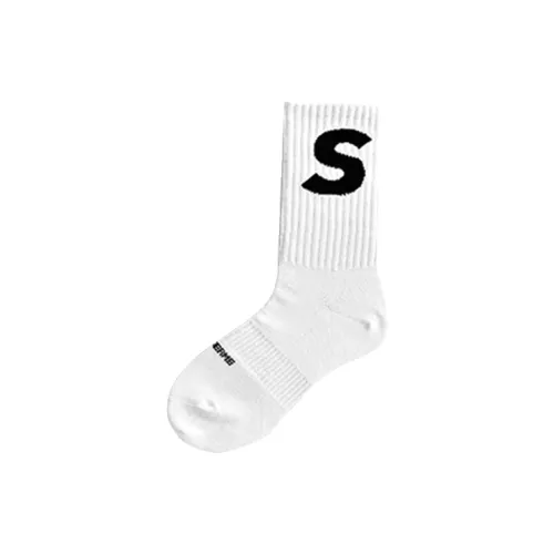 SIINSIIN Белые Унисекс MID Носки до икры