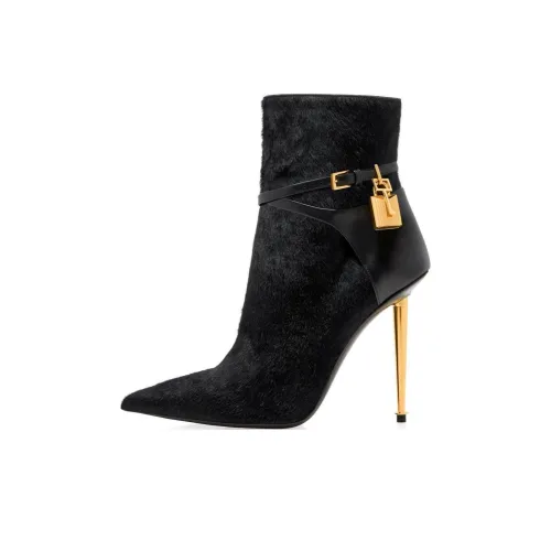 TOM FORD Ботильоны 10,5 см Женские Черные