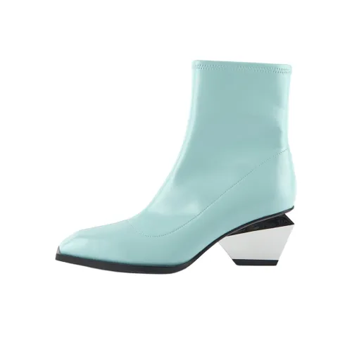 UNITED NUDE Jacky BOOTIE Ботильоны 6 см Женские Изумруд