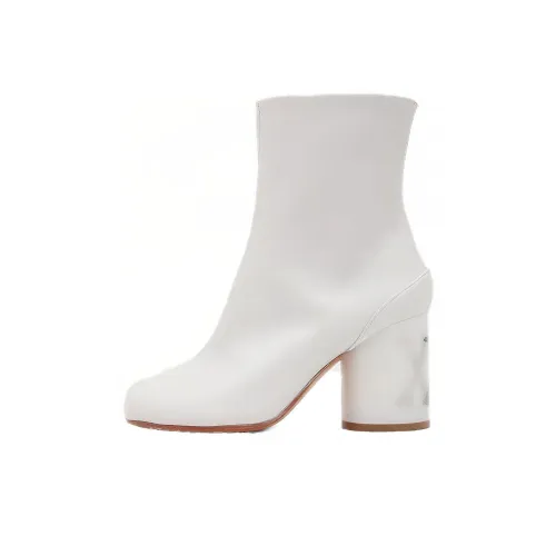 Ботильоны Maison Margiela Tabi Женские Белые