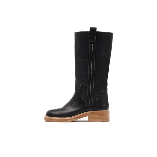 Chloe Женские высокие сапоги черного цвета