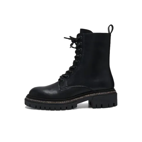 STEVE MADDEN Opt In Короткий Мартин Ботинок 4,1 см Женский Черный