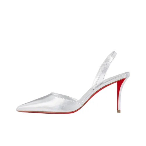 CL Узкий каблук Высокие каблуки 8 см Женские Серебряные