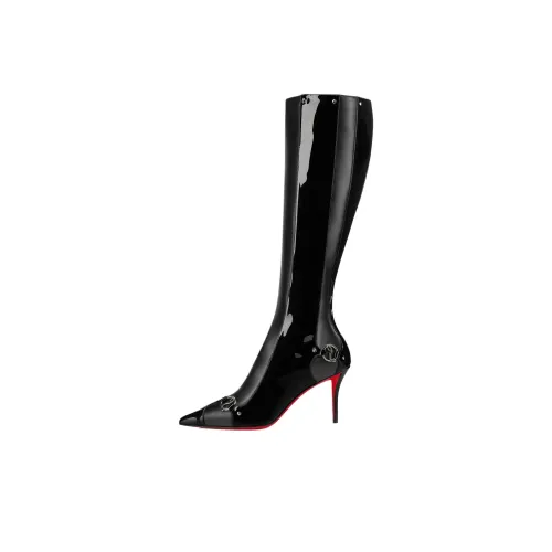 CL Knee-High Boots 8 см Женские Черные