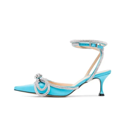 MACH MACH Конусный каблук Высокие каблуки Женские Синий