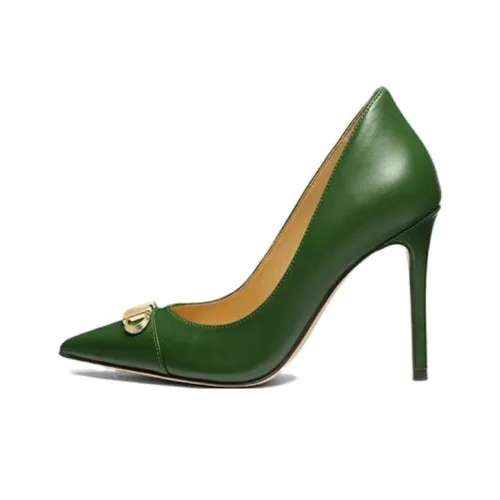MICHAEL KORS Паркер Узкий каблук Высокие каблуки 4CM Женские Зеленый