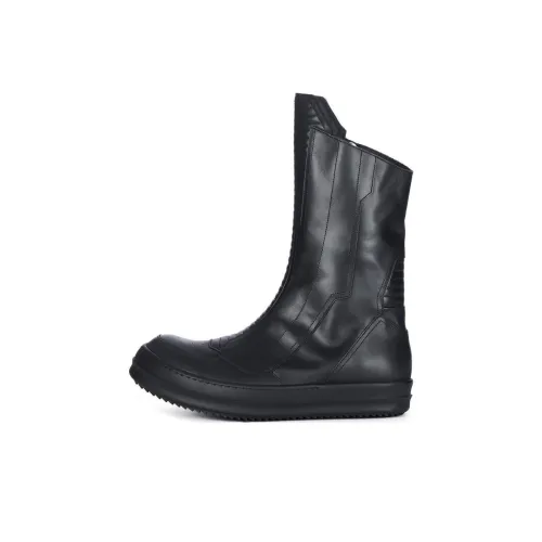 RICK OWENS совместный бренд Ботильоны Черные Мужские