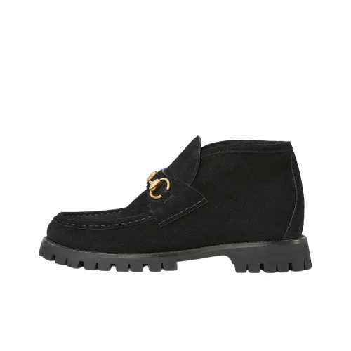 GUCCI Bootie с пряжкой Horsebit женские черные