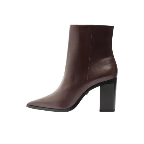 Schutz Mikki Ботильоны 8,5 см Женские Коричневые