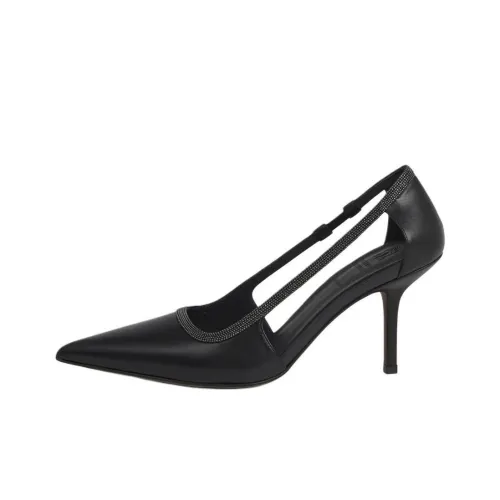Brunello Cucinelli Высокие каблуки Черные Женские