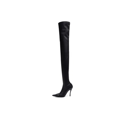 DIESEL Over The Knee Boots Женские Черные